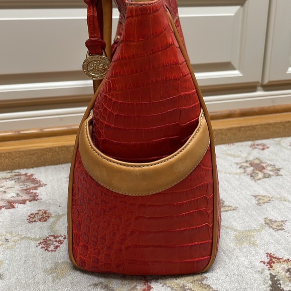 Orange Brahmin satchel - Picture 4 of 11